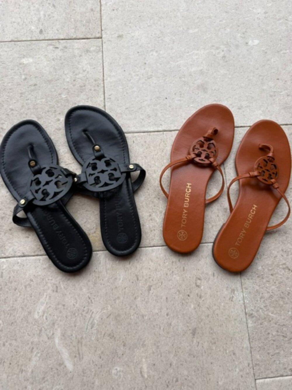 Tory Burch Miller Sandals Bundle - 2 Pairs, Size 10M